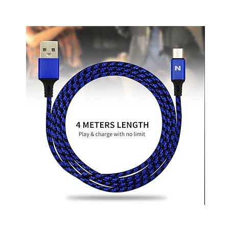 NITHO - Câble de Charge Rapide Micro USB pour Manette