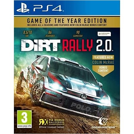 DIRT Rally 2.0 – Game of the Year Edition – PS4