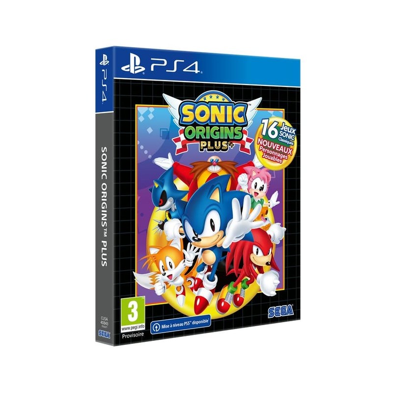 Sonic Origins Plus - Day One Edition - Jeu PS4