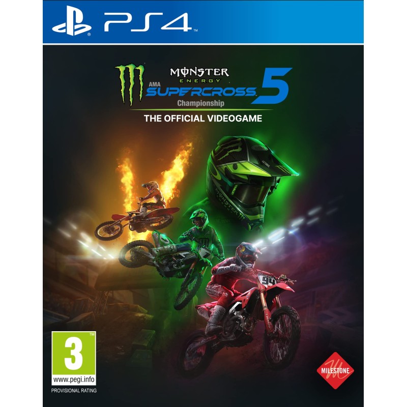 Monster Energy Supercross 5 - Jeu PS4