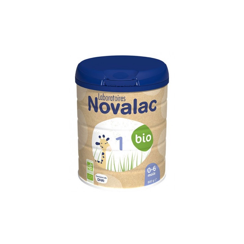 Novalac 1 BIO Lait Infantile en Poudre 0-6 Mois 800g