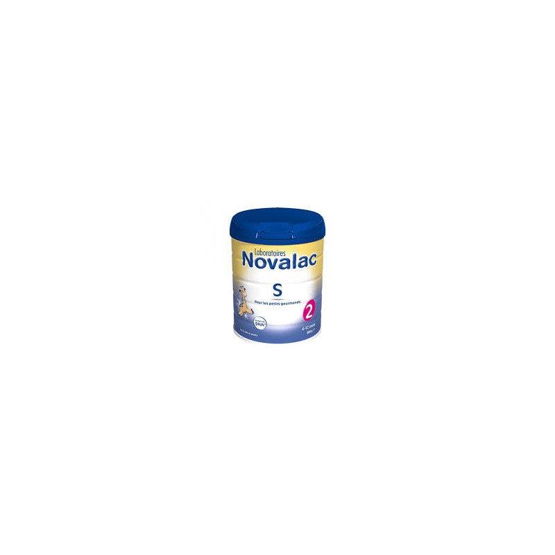 Novalac S 2 – Lait en Poudre 2ème Âge – 800g