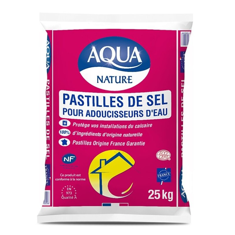 PASTILLE ADOUCISSEUR SAC 25 KG - AQUA
