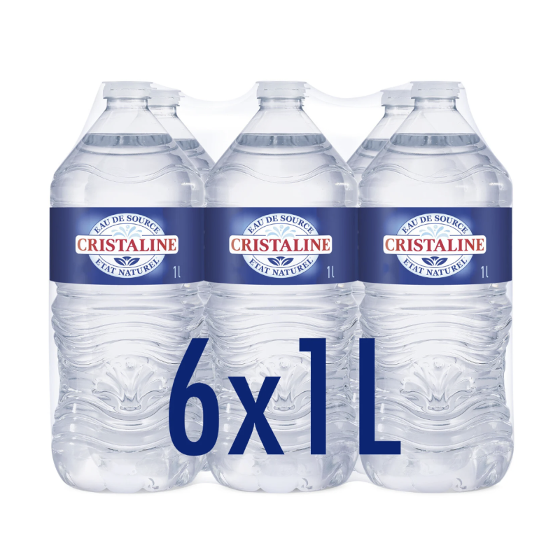 EAU/SOURCE CRISTALINE 6XIL