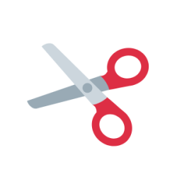 Set de Ciseaux Noix de Coco