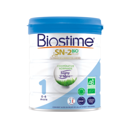 BIOSTIME 1 LAIT PDR BIO 1AGE B/800G