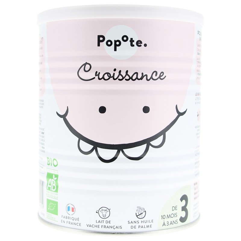 Popote Croissance de 10 Mois à 3 Ans Bio 400 g
