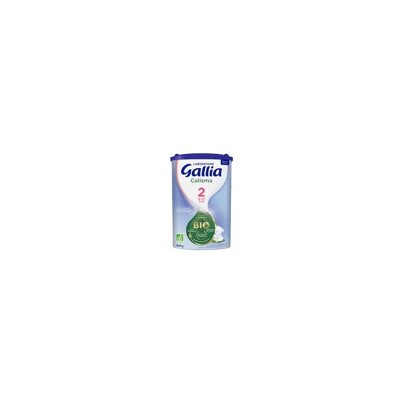 GALLIA CALISMA BIO 2 LAIT PDR B/800G