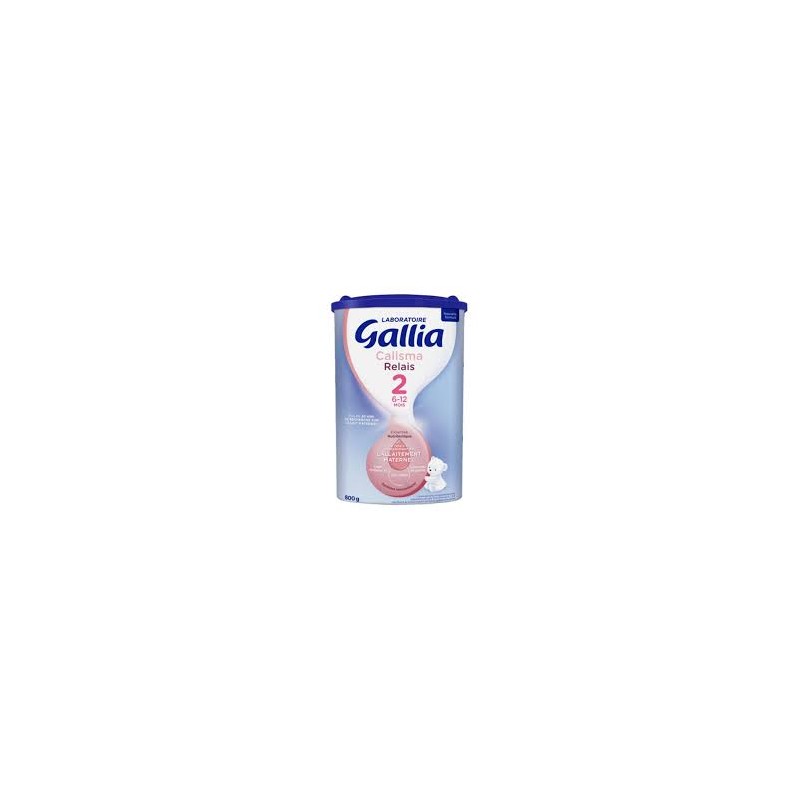 GALLIA CALISMA RELAIS 2 LAIT PDR B/800G