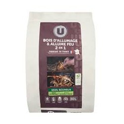 BOIS 2EN1 ALLUMAGE/ALLUME FEU