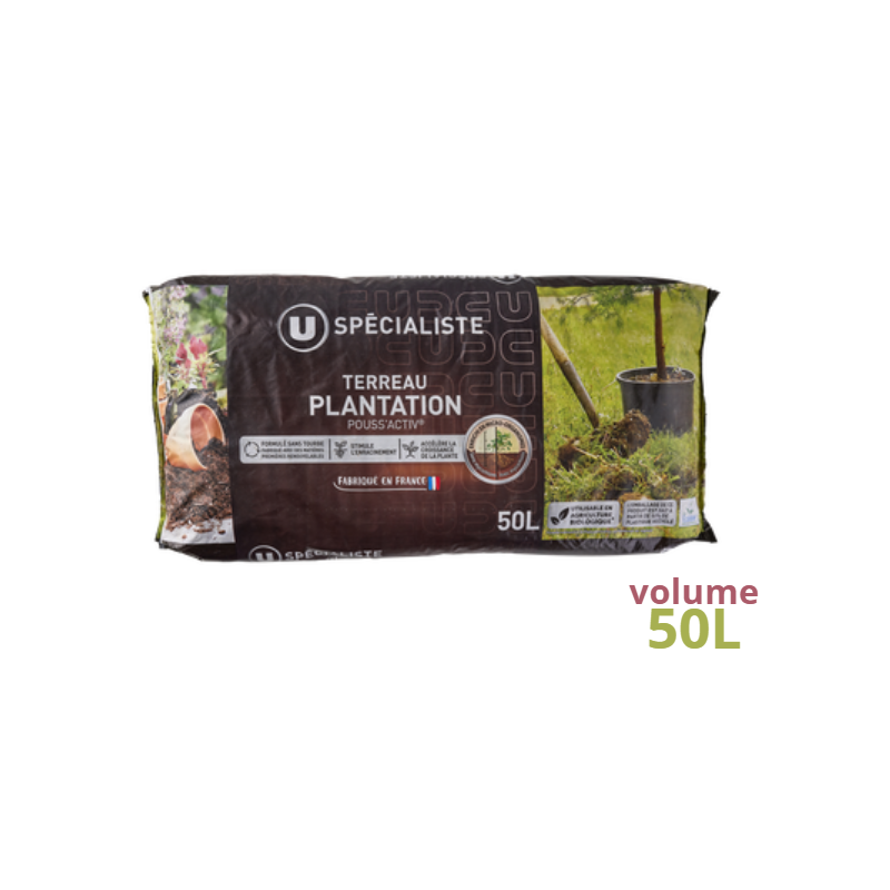 TERREAU PLANTATION U SPE.50L