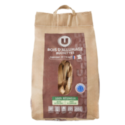 BOIS ALLUMAGE U 20L