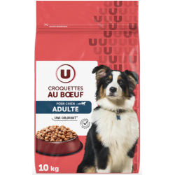 CROQUETTES BOEUF CHIEN U 10KG