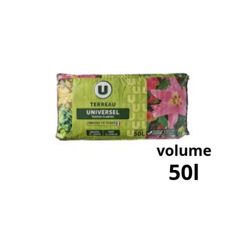 TERREAU GERANIUMS U 50L UAB