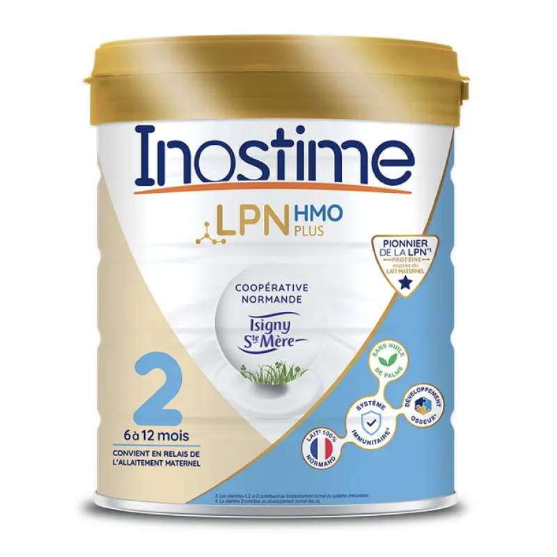 Inostime Lait Infantile 2ème Âge de 6 à 12 Mois