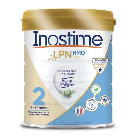 Inostime Lait Infantile 2ème Âge de 6 à 12 Mois