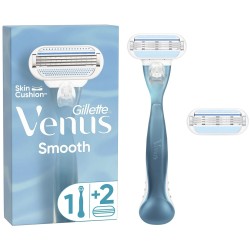 Rasoir Gillette Venus Deluxe Smooth Sensitive avec 2 recharges