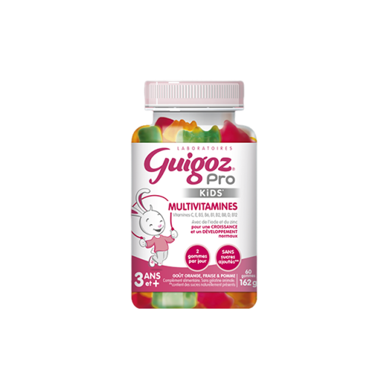 Guigoz® Pro Kids Multivitamines – Gommes Vitalité – Guigoz