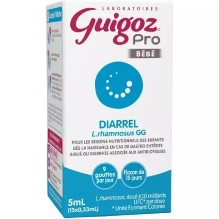 Guigoz® Pro Bébé Diarrel – Gouttes probiotiques – Guigoz