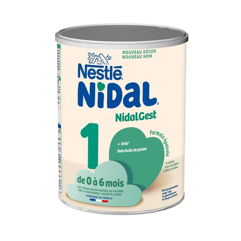 Nidalgest 1 - Confort Digestif - 0-6 mois - Nestlé Nidal