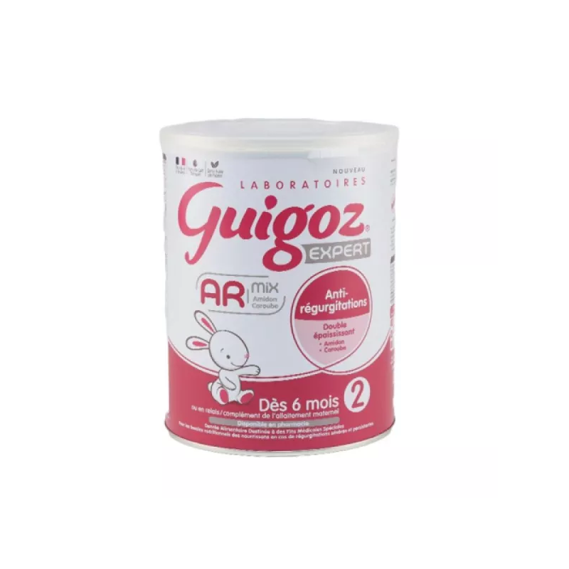 Expert Anti-Régurgitations AR Mix 2 - Confort Digestif - 6-12 mois - Guigoz