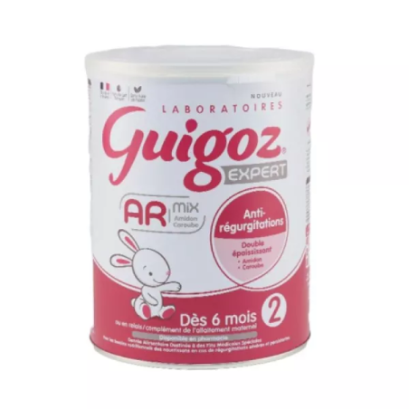 Expert Anti-Régurgitations AR Mix 2 - Confort Digestif - 6-12 mois - Guigoz