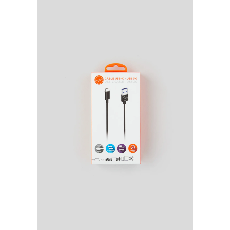 Câble USB-C vers USB 3.0 – Transfert Ultra-Rapide – Haute Compatibilité