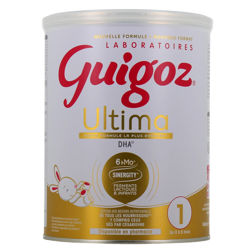 Guigoz Ultima SINERGITY 1 – Lait infantile 1er âge 0-6 mois – Guigoz
