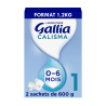GALLIA CALISMA 1 - Boîte/1.2kg (2 Sachets de 600g) - Lait en Poudre 1er Age de 0 à 6 mois