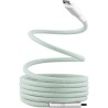 TNB Câble de Charge USB-C/USB-C 1.5m - Gaine Aimantée - TNB