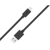 Câble USB A/USB C 1,2m Noir - 100% Plastique Recyclé - Bigben