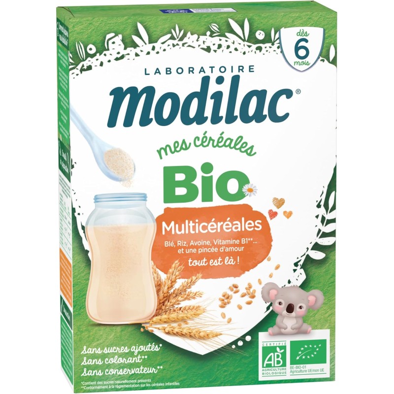 Modilac Céréales Bio Multi-Céréales 250g