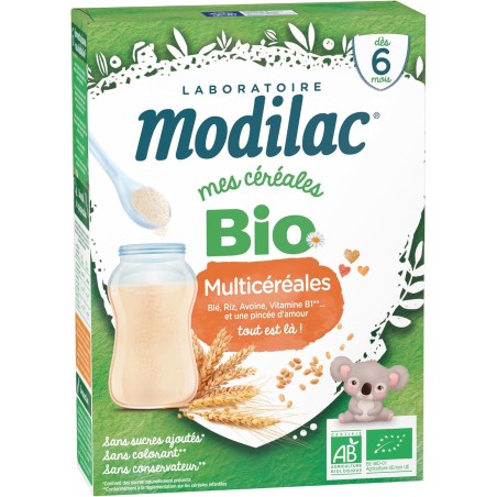 Modilac Céréales Bio Multi-Céréales 250g