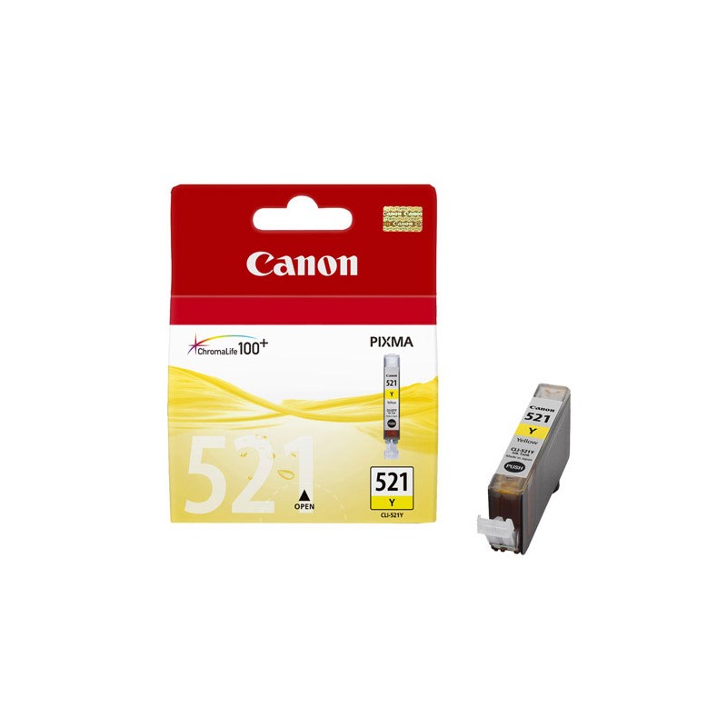 Cartouche d’encre jaune CLI-521Y – Canon
