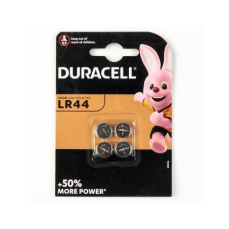 Piles Duracell LR44 1.5V – Lot de 4