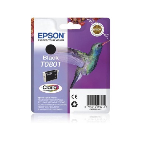 Cartouche d’encre noire 7 ml avec alarme – Epson