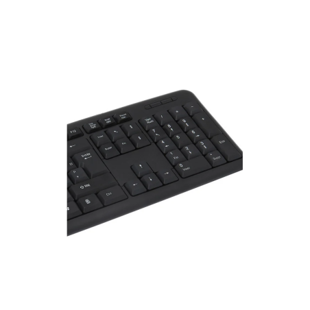 Clavier Filaire AZERTY 105 Touches -  Format Standard Noir - APM