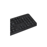 Clavier Filaire AZERTY 105 Touches -  Format Standard Noir - APM