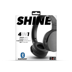 Casque Bluetooth Shine T'nB - noir