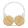 Casque Audio Sans Fil Bluetooth - Design Bambou Écologique - Léger et Pliable - METRONIC