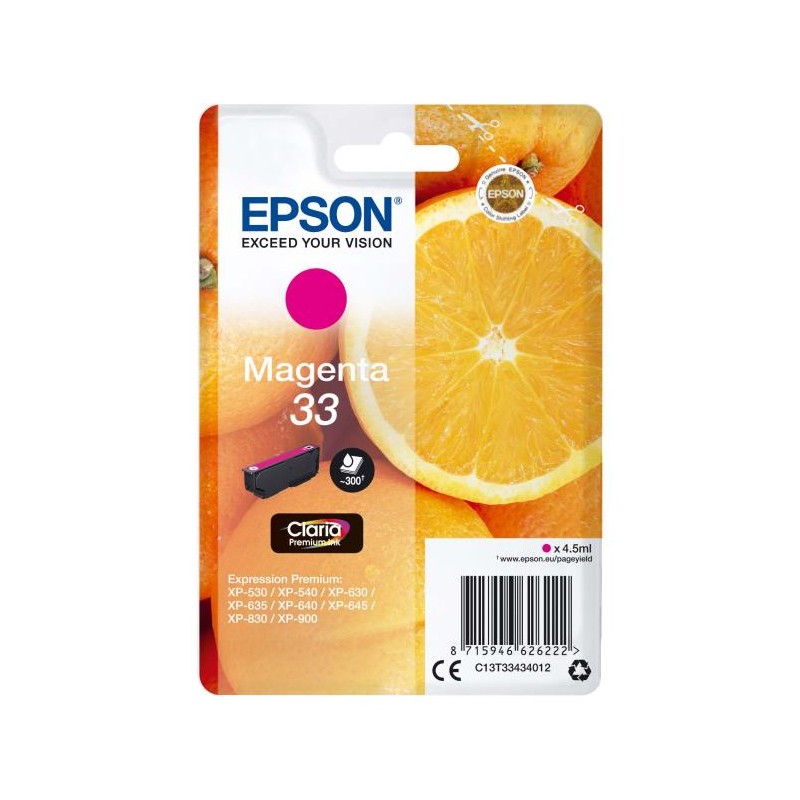 Cartouche d’encre magenta Orange – Epson