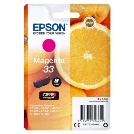 Cartouche d’encre magenta Orange – Epson