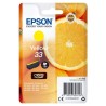 Cartouche d'encre Epson Orange 33 Jaune