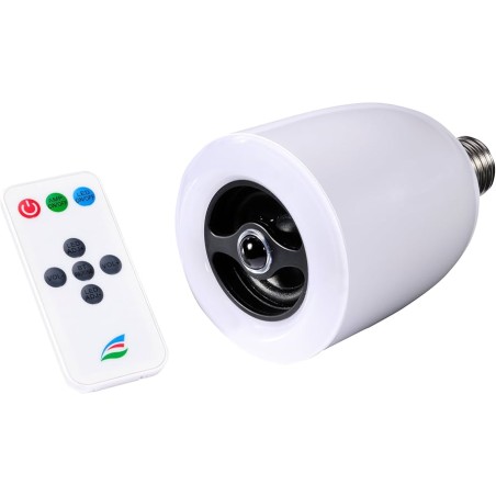Ampoule Bluetooth LED E27 – Boomer Light – Haut‑parleur intégré – Ultron