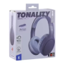 T'nB TONALITY - Casque avec micro - sans fil, filaire - jack 3,5mm - isolation acoustique - bleu marine