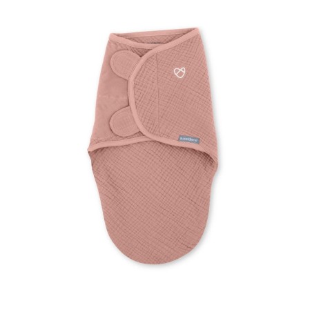 Gigoteuse en mousseline originale SwaddleMe par Ingenuity, 0-3 mois – Rose pâle
