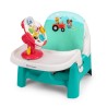 Siège rehausseur Baby Einstein Farm Explorers 2-en-1 – Snack & Conduite, avec volant musical, 6 à 36 mois