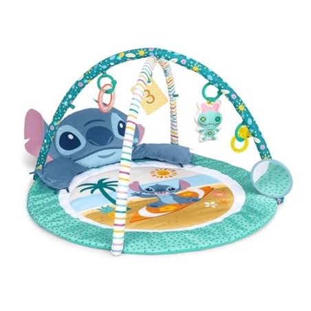 Bright Starts – Tapis d’éveil Stitch Party in Paradise pour bébé