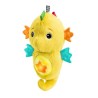 Jouet veilleuse Baby Einstein Sea Dreams – Hippocampe en peluche avec musique et lumières, dès la naissance, jaune