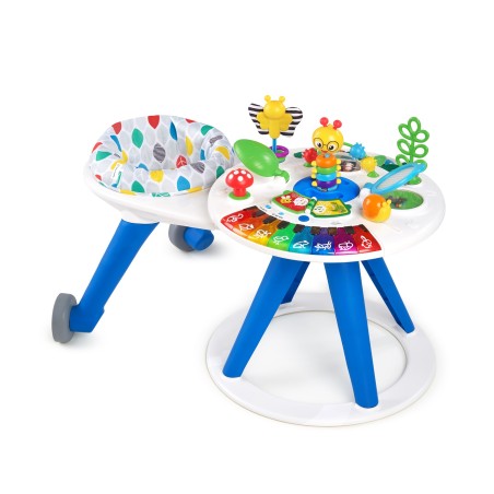 Baby Einstein, Around We Grow 4-in-1 Walker, Discover Activity Centre & Table, Music, Lights and Languages, Removable & Educatio